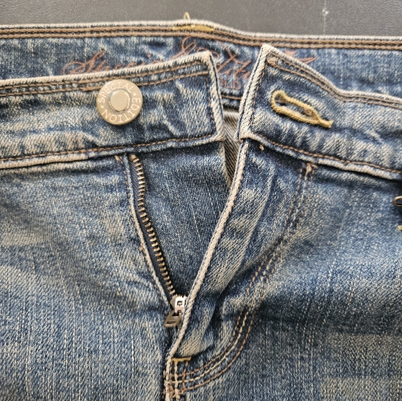 Vintage - Special Edition Old Navy Ultra Low Waist Jean Skirt - NWOT - Size 10 - Picture 2 of 13